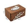 Brown Lockable Easter Box with Bird and Catkins 30x20 cm