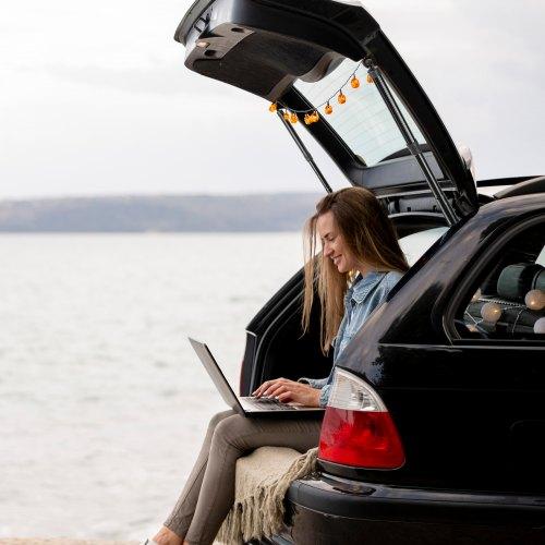VEVOR Rear Left & Right Tailgate Power Lift Support, Compatible with 2014-2019 TOYOTA Highlander