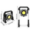 2026 New Portable LED Work Light with Hook Rechargeable Suitable for Camping and Car Repair