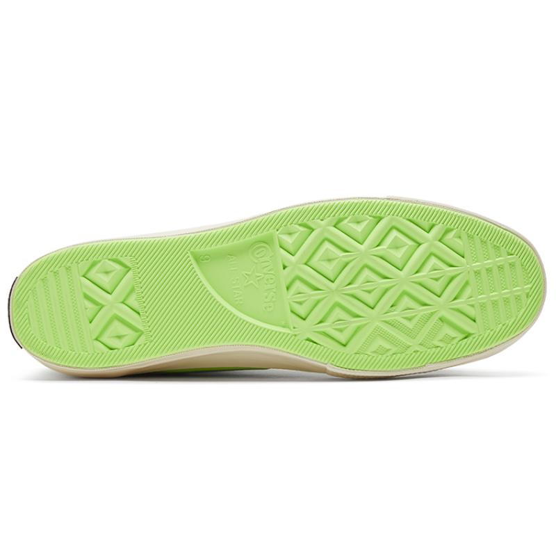 Converse Chuck Taylor All Star 1970s Seam Tape Round-toe Lace-up High-Top Canvas Unisex Grey Green