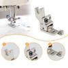 Steel Edge Guide Positioning Presser Foot for Industrial Sewing Machine Accessory Compatible with Flatbed Sewing