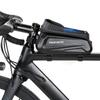 Waterproof Bicycle Phone Mount Bags Front Frame Top Tube Bag with Touchscreen Phone Holder Case Cycle Bike Tool Storage