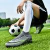 Outdoor Turf Men Football Shoes Society Cleats TF/FG Soccer Shoes Indoor Training Football Field Boots Non Slip Fast Sneaker