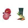 Nat Habit Lip Balm Fresh Beetroot Crush 10gm Lip Butter For Natural Pink Lips and Nat Habit Ubtan Face Wash, Fresh Daily Tikta For Men & Women 100g
