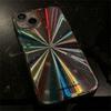 Luxury Laser Radiant Firework Rainbow Color Phone Case For iPhone 15 14 13 12 11 Pro Max MINI 7 8 PLUS X XS MAX XR Soft Cover
