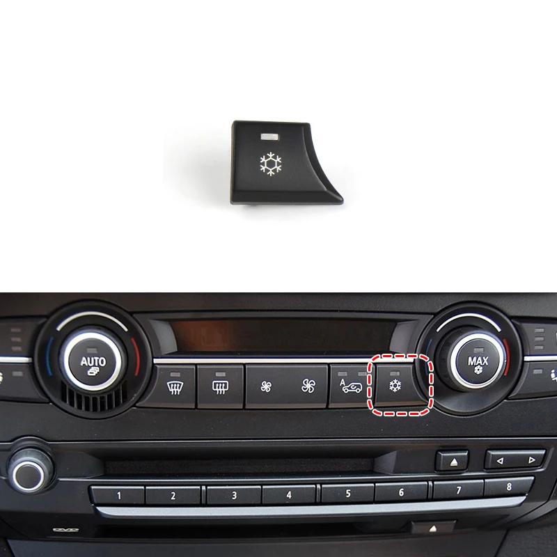 Car Interior Accessory Replacement For BMW X5 E70 X6 E71 AC Heater Climate Air Conditioning Control Panel Fan Speed Button Cover