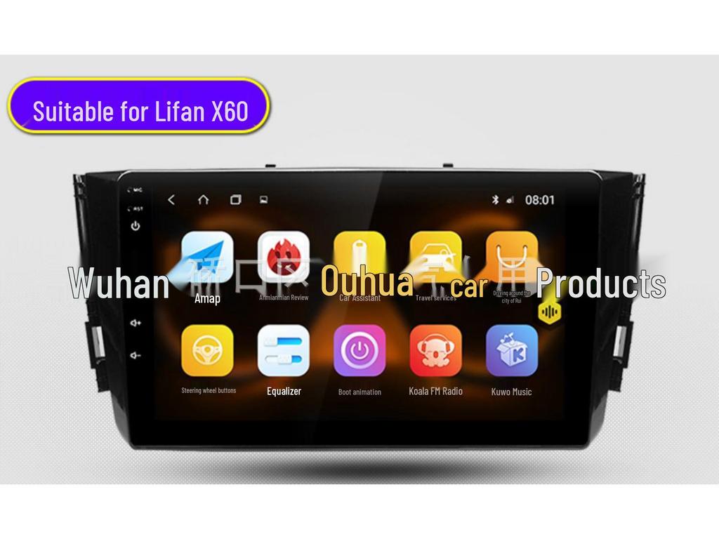 Lifan X60 (2011-2016) Smart Android Navigation & Reversing Screen