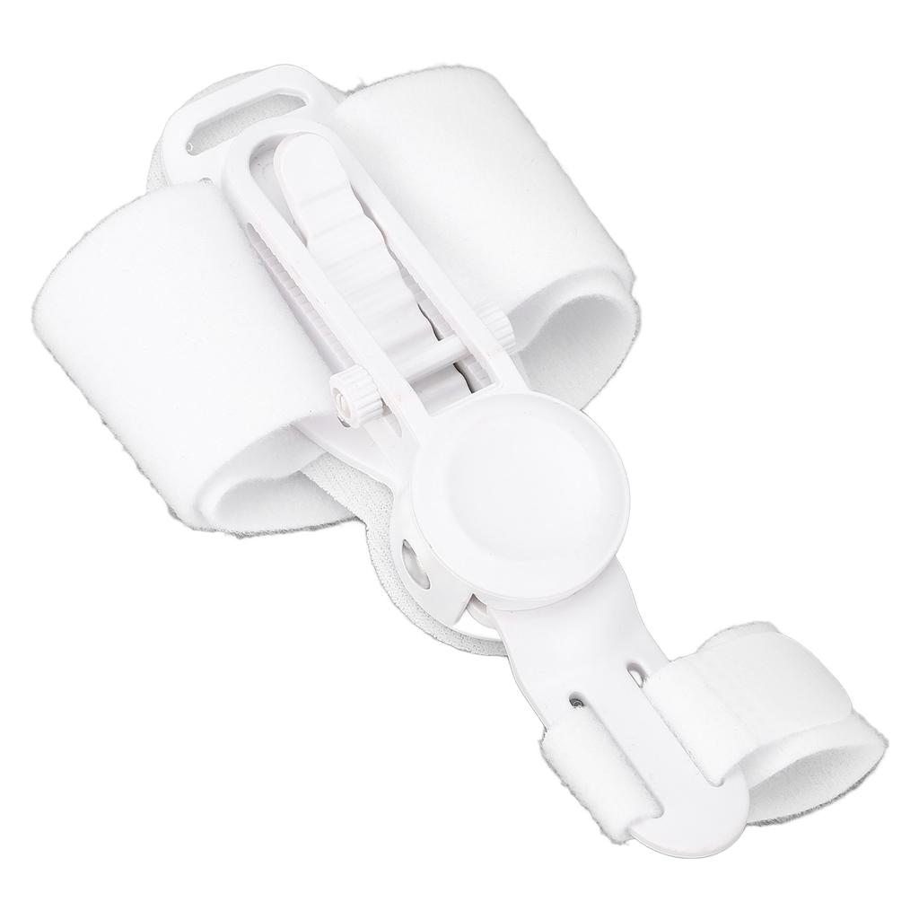 Verstellbare Ballenschiene Orthopädischer Zehenspreizer Zehenausrichtungskorrektor zur Ballenentlastung Weiß Si