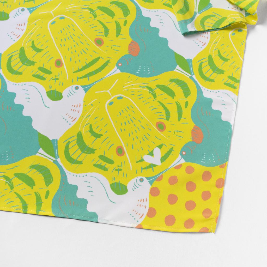 Asakura Senpu Ultra Plain Tiger and Bird Water-Repellent Furoshiki, Nagare, Weave,