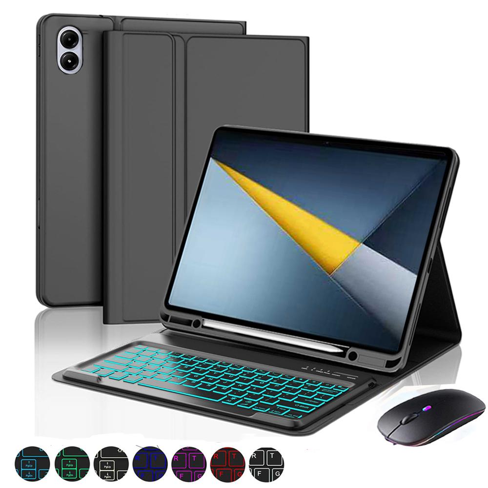 Case for POCO Pad M1 12.1 inch,Detachable Bluetooth Keyboard
