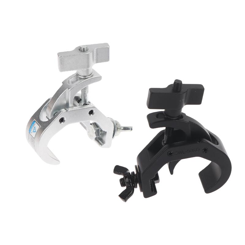 1Pcs Led Par Beam Hooks Black Aluminum Stage Lights Hook Dj Club Hanging Clamp Disco Dj Equipment Moving Head Light Hook