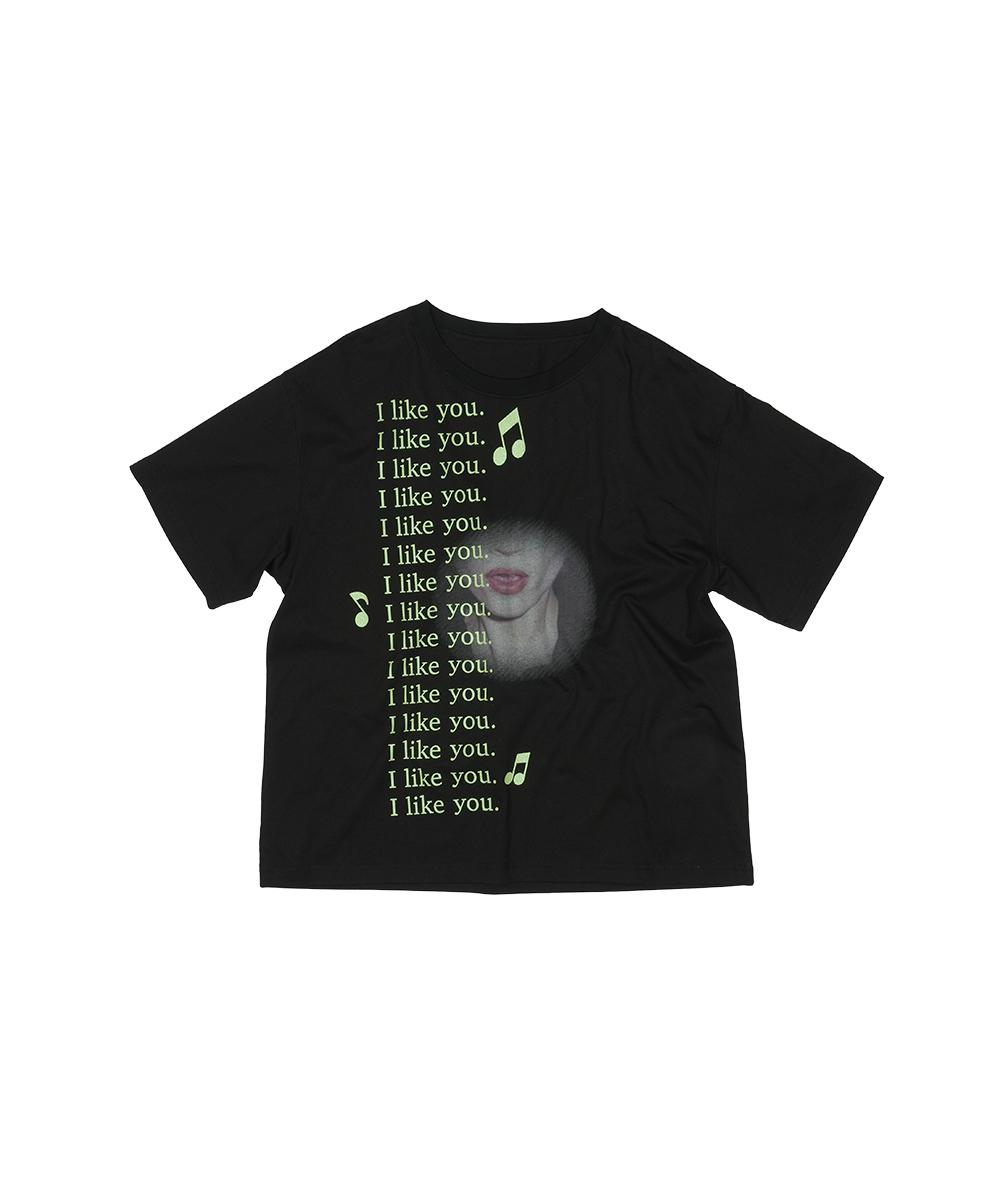 Grails Я тебя люблю Графическая футболка [Черный] 1
