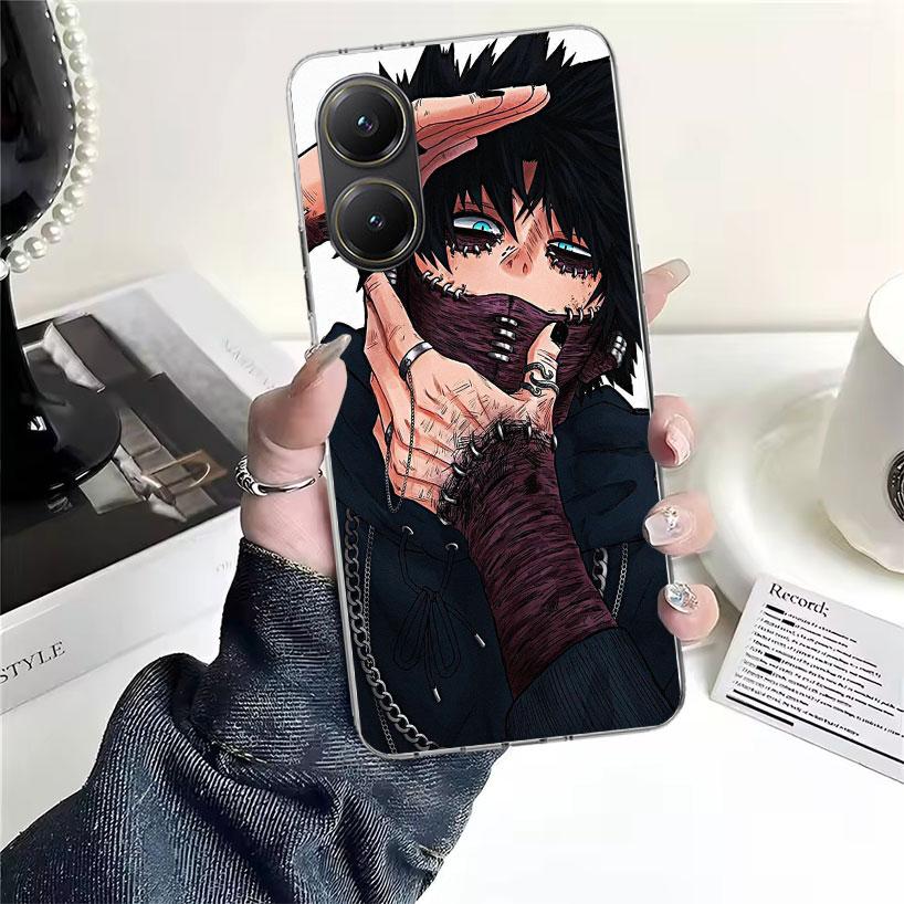 Dabi MHA My Hero A-Academy Soft Phone Case For Xiaomi Redmi 15C 15 13C 13 Poco X5 X6 X7 F7 Ultra M7 12C 12 10 10C 9C 9A 9T 9 Fun