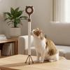 Telescopic Feline Brush Interactive Play Feline Brush Pet Accessory Soft Massage Easy to Hold for Home