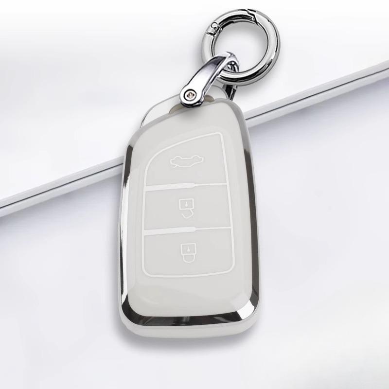 Universal Tpu Key Cover For Dongfeng E70/Ax3/Ax4/Ax5/Ax7/Mx5 - Protective Key Fob Case Keybag Keychain