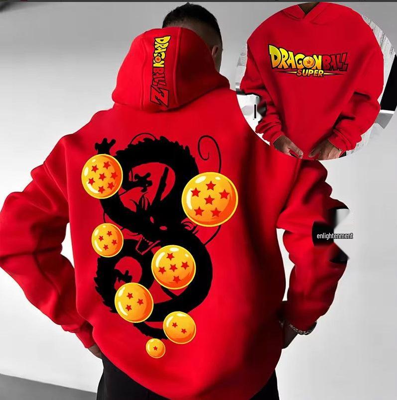 2025 Herren Dragon Ball Meister Roshi Lässiger Trend Hoodie