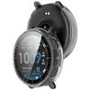 PC+Tempered Protective Case Anti-Scratch Shockproof Screen Cover Full Coverage Bumper Protector Shell for Amazfit Active Max