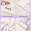 Kawaii Seal Absorbent Dry Hair Towel Soft Skin-Friendly Coral Fleece Quick Dry Hair Cap for Travel Gift Use