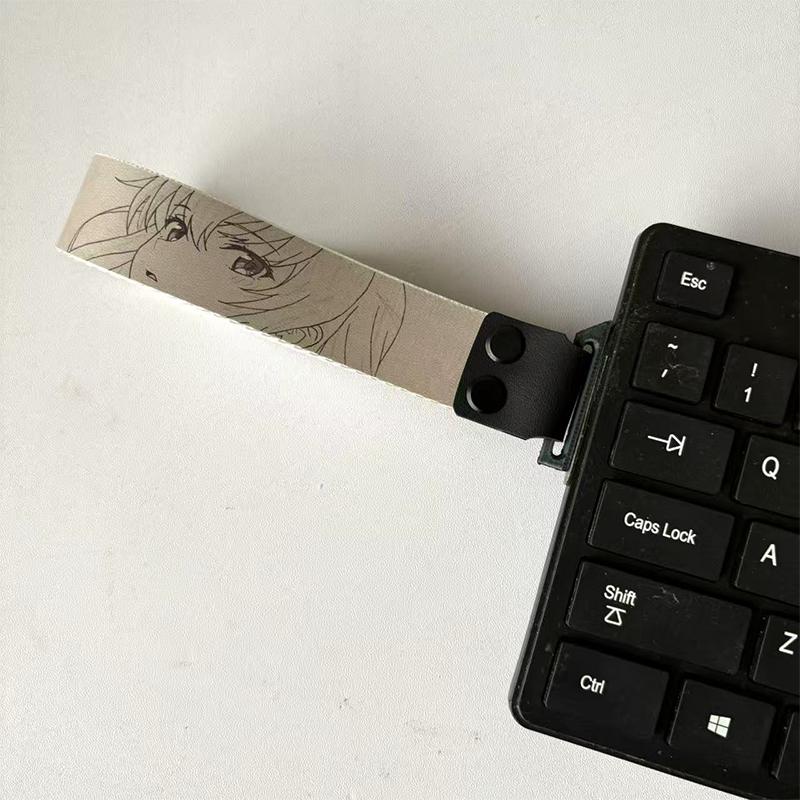 

Аниме Лента для Клавиатуры Механический Ремешок для Клавиатуры Универсальный Игровой Ремешок для Клавиатуры Аксессуары для Декора Стримеров Клавиатуры