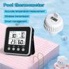 Wireless Floating Digital Thermometer Waterproof Digital Pool Thermometer with Indoor Display for Spa Plunge Pools Aquarium Pond