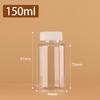 Transparent Refillable Plastic Bottle 15ml 30ml 50ml 100ml 250ml 500ml White Cap Leakproof for Essential Oil Perfume Storage