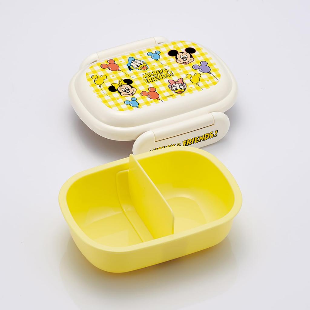 Szkieletor Mały Pojedynczy Lunch Idealny do Wypełniania Wyprodukowano w Disney Mickey Friends Balon QAF1AG68950 Pudełko dla Dzieci, Poziom, 270ml, Kształt Kopuły, Lunchy dla Dzieci,