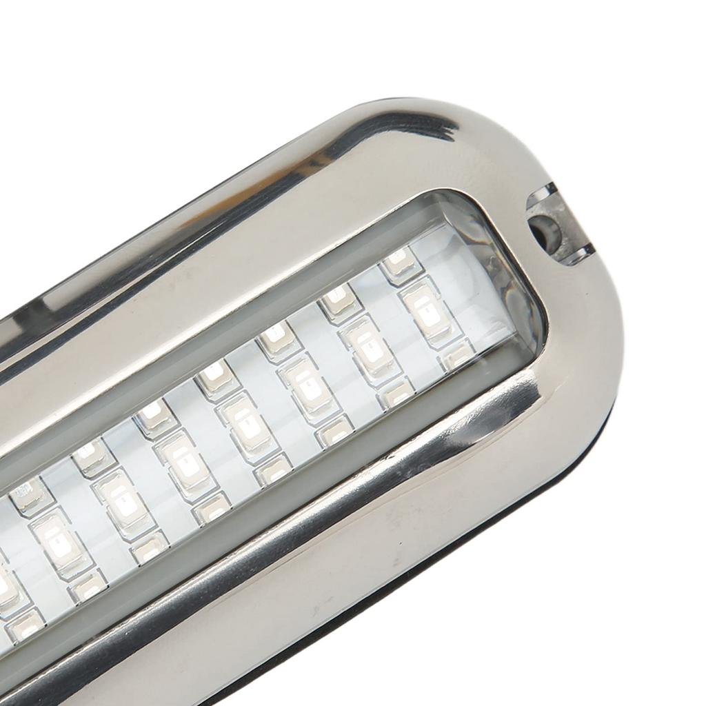 2pcs Marine Led Lights 3.5 Watt Waterproof Transom Boat Underwater Lamp Boat/Yacht Series Ship/Yacht Parts (White Light)