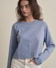 Iteoneolmomeonteu Eternal Pigment Crop Top _ Sky Blue