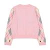 Hedge Kids Argyle Cardigan Huf12kc51m Pk