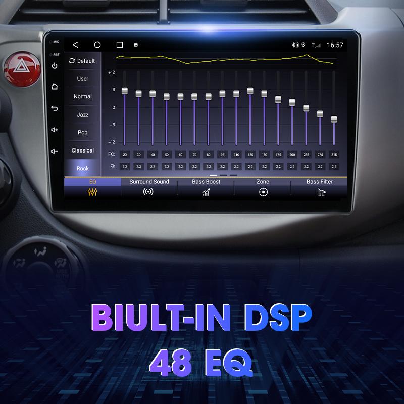 2 Din Android 12 Car Radio For Honda FIT JAZZ 2007 - 2014 Multimedia Video Player Navigation GPS Stereo Carplay Auto 4G RDS DVD