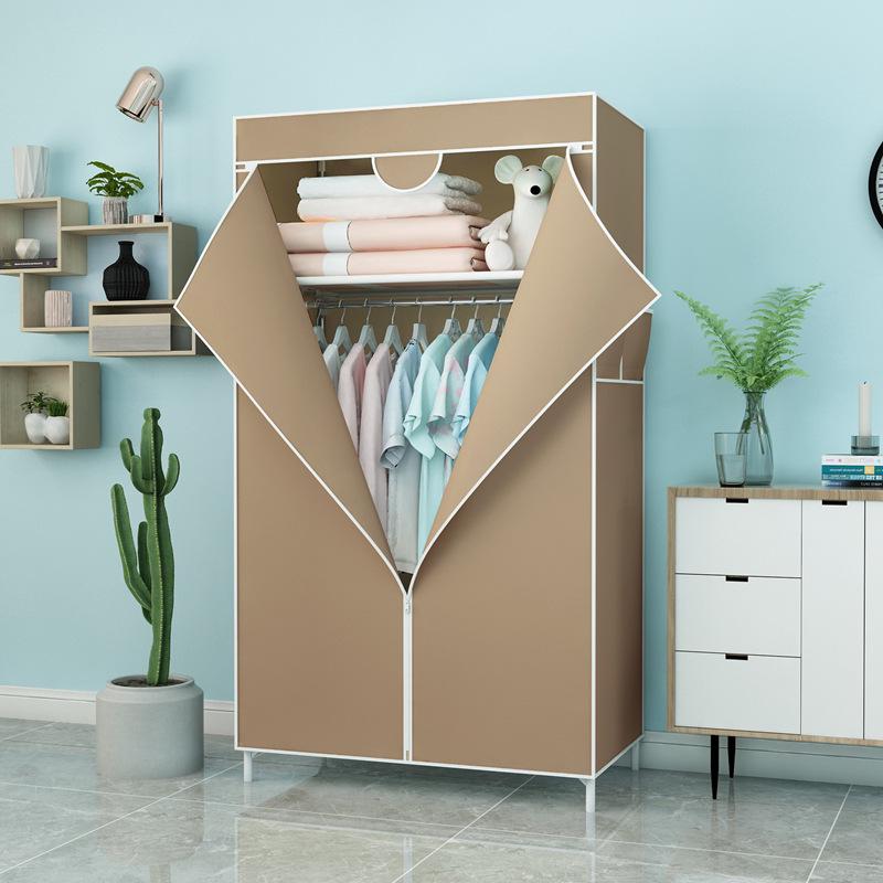 Compact Foldable Wardrobe for Dorms or Rentals: Easy Assembly & Layered Storage