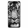 For ZTE Nubia V70 Design Case Phone Cover Wolf Lion Black Silicone Soft Back Cover For ZTE Blade V70 Vita Case V 70 Vita Coque