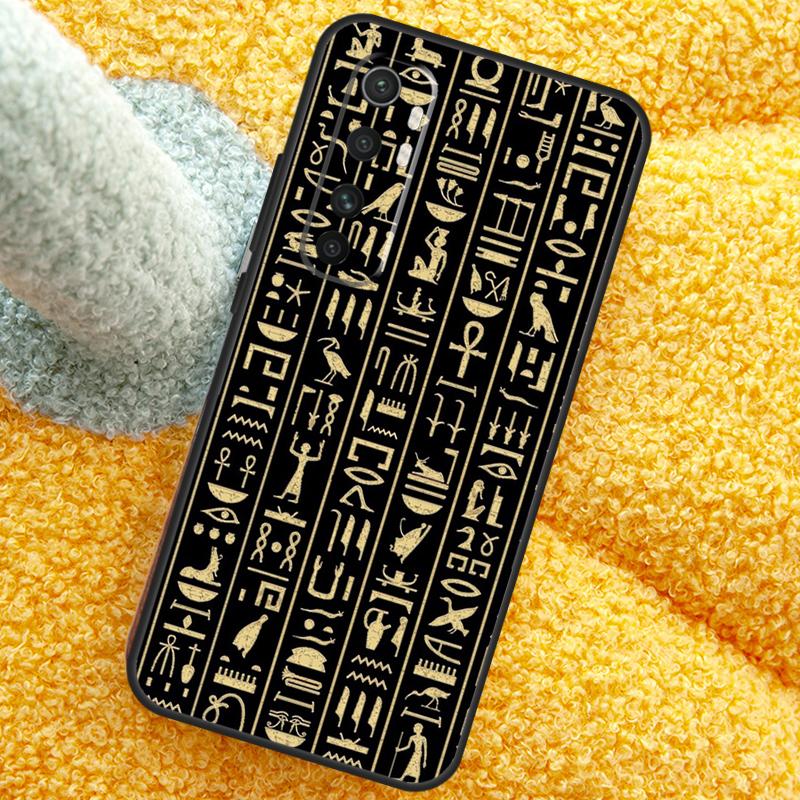 Egypt Pharaoh Mural Case For Xiaomi 17 Pro Max 13 14 15 Ultra 13T 14T 15T Cover For POCO X7 X5 X6 F5 F6 F7 F8 Pro