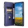 For Samsung Galaxy S26 Edge Case TPU + PU Leather Wallet Phone Cover with Wrist Strap