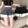 Dot Short Puff Skirt Lace Mini Cake Skirt Fashion Flounce Short Skirt  Streetwear