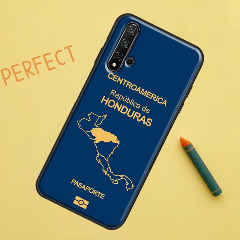 Honduras Flag For Huawei Nova 5T 9 10 SE 7i 8i 11i 12i Y60 Y61 Y70 Y72 Y73 Y90 Y91 P20 P30 P40 Lite Case