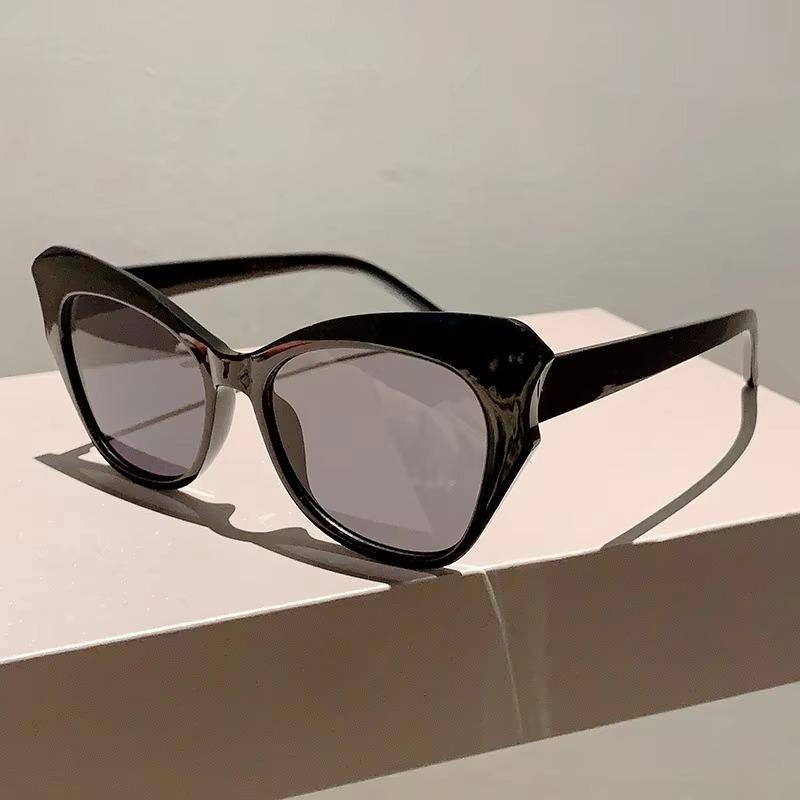 Occhiali da sole vintage Cat Eye da donna, di marca, di design, alla moda, con sfumatura, da sole, da donna, retrò, con specchio, per esterni, UV400