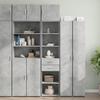 VidaXL Slim Storage Cabinet Concrete Grey 45x42.5x225 Cm, Bathroom Storage Cabinet, Storage Unit of 3281297