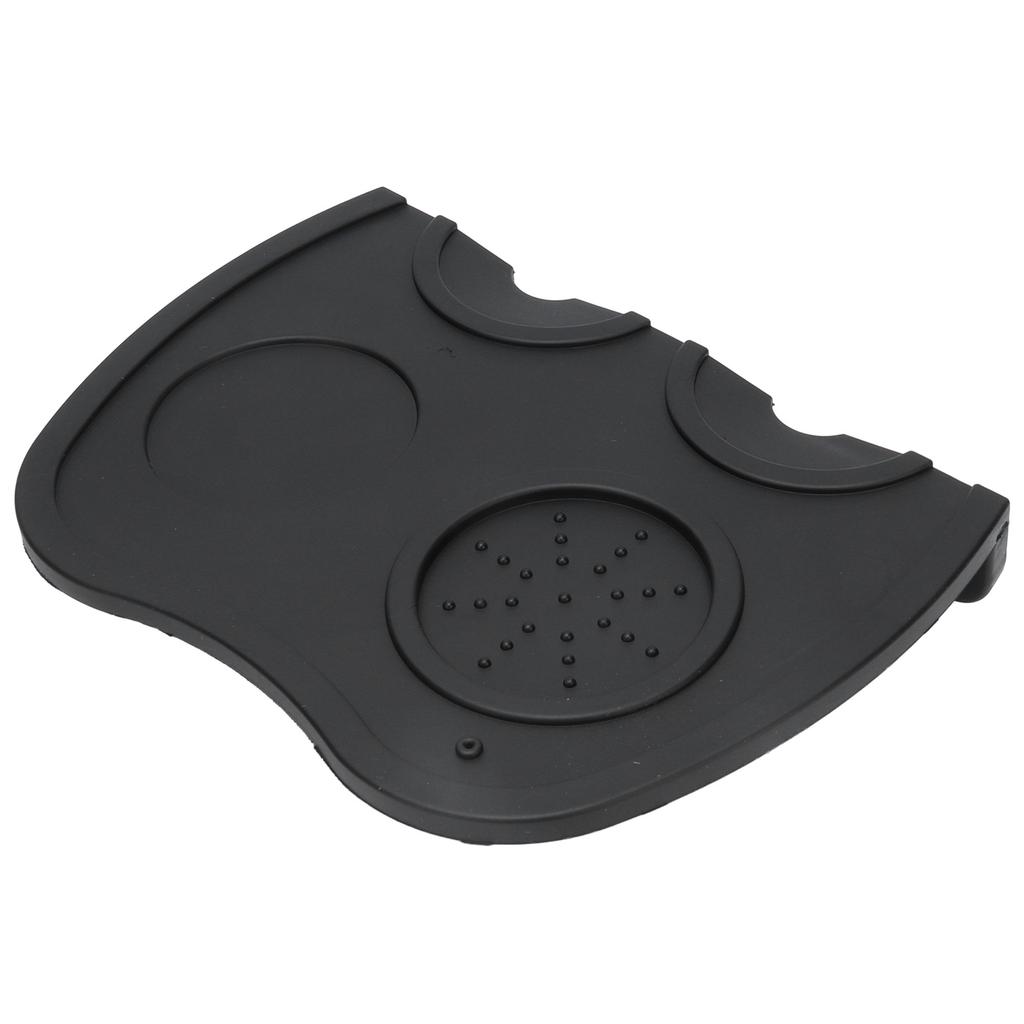 Silicone Coffee Tamper Pad Anti Slip Soft Tamper Mat Heat Resistant Corner Tamping Mat for Home