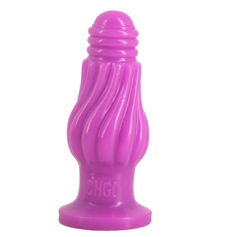 Faak Fantasy Dildo Dong Gummi Buttplug Rosa 12.3Cm 5Cm Dick Nicht Vibrierende Buttplugs