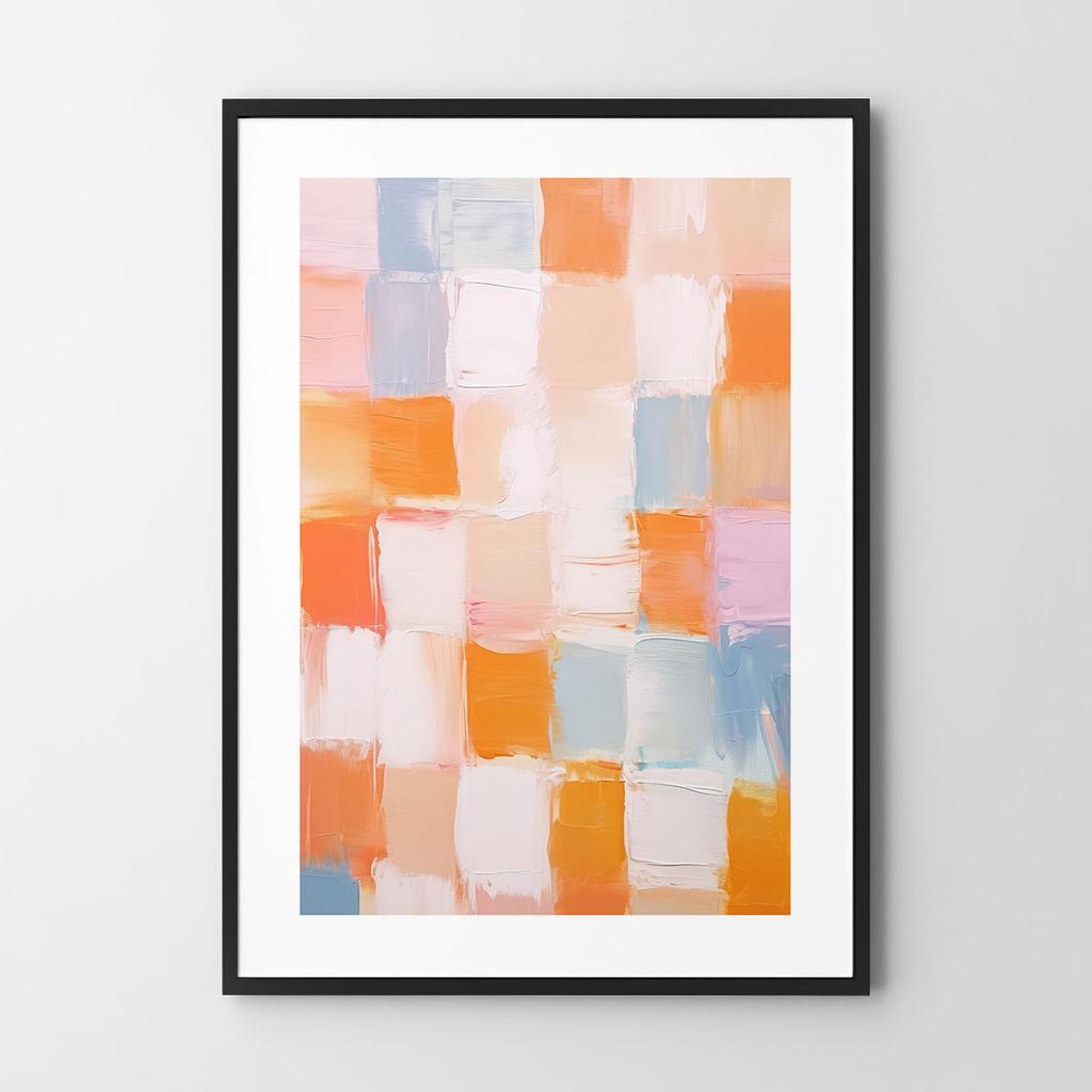 Poster Abstraction Colorful Posters