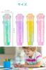 YFFSFDC Gomme da Matita Glitterate 4 Carine Cancelleria Scuola Fai da Te Facili da Portare Gomme, Colori, Set da 4 Pezzi, Set, Novità, Ufficio, Bambini, Studenti,
