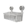 Transparent Draining Basket Large Capacity Wall Mounted Storage Rack Makeup Organizer  for Home