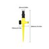 360° Rotation Garden Sprinkler Automatic Irrigation Watering System Adjustable Agriculture Lawn Farm Greenhouse Plant Water Sprayer