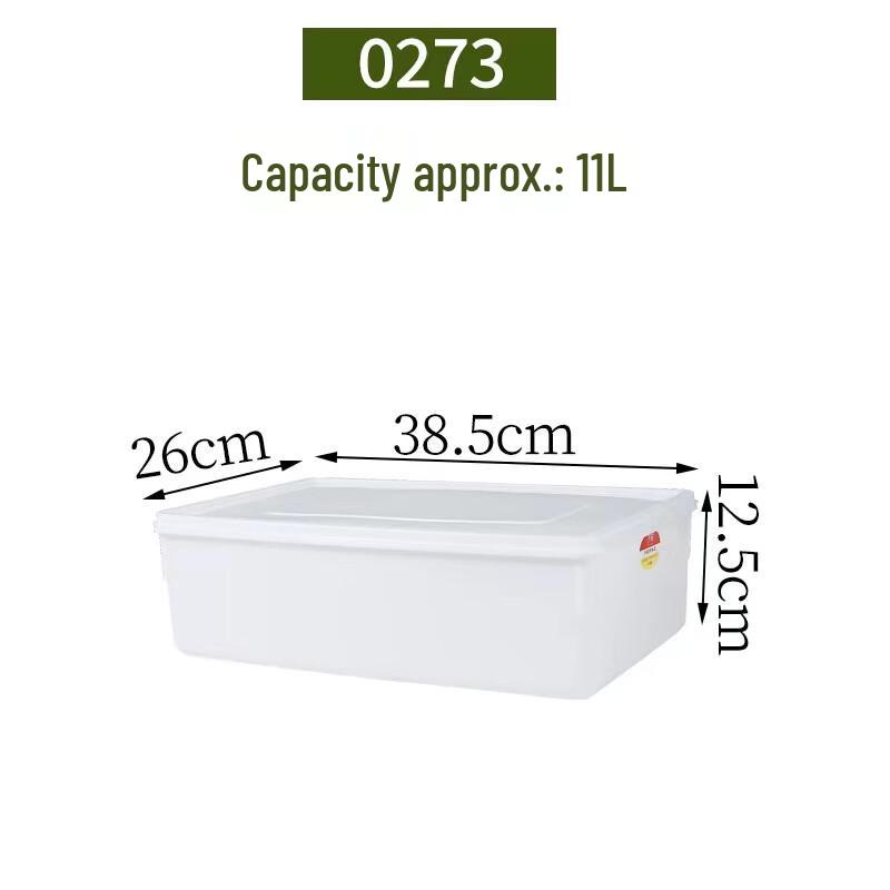 Ally Rectangular Commercial Plastic Food Storage Container