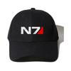 Game Mass Effect Peripheral Trendy Casual Baseball Cap Shade Washed Cap Cartoon Bucket Hat