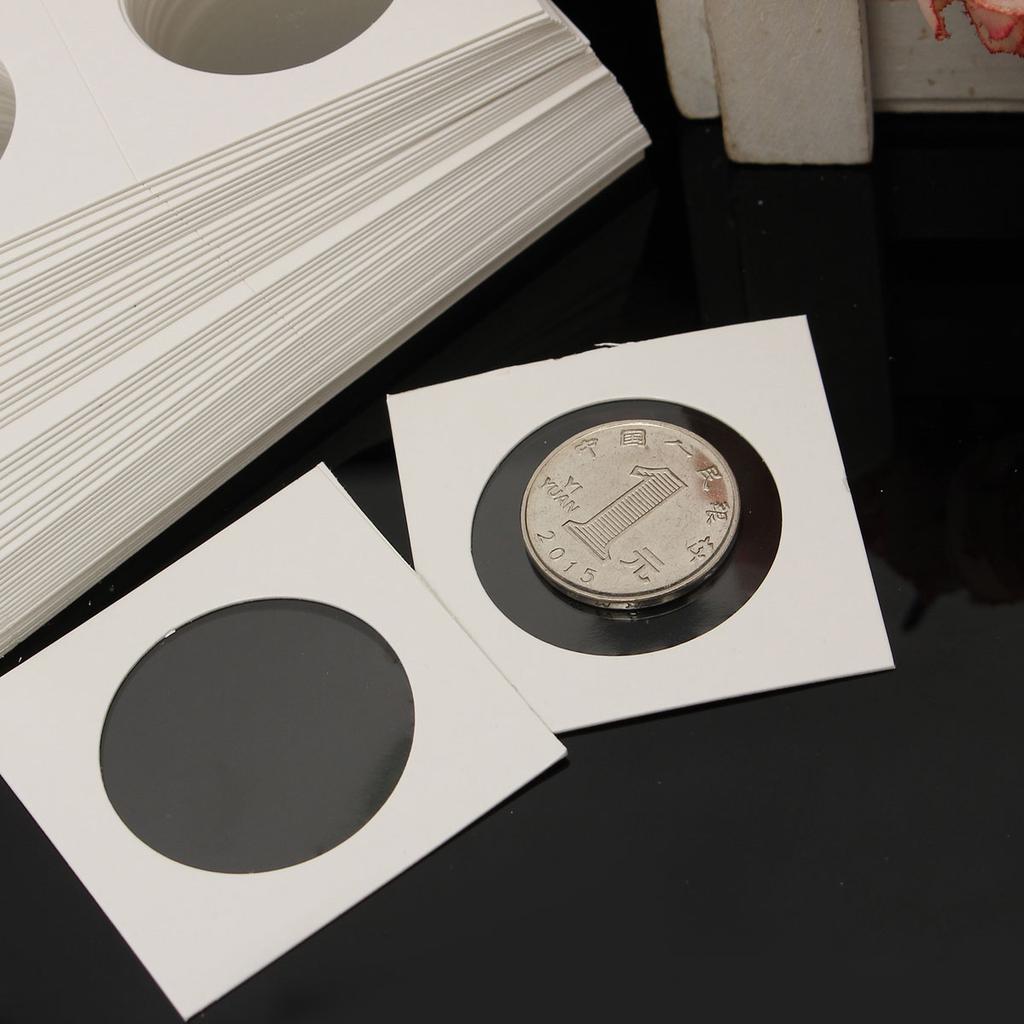 50Pcs Stamp Coin Cardboard Holders Non Adhesive Storage Paper Bag Case All Sizes 50Pcs Stamp Coin Cardboard Holders Non Adhesive Storage Paper Bag Case All Sizes