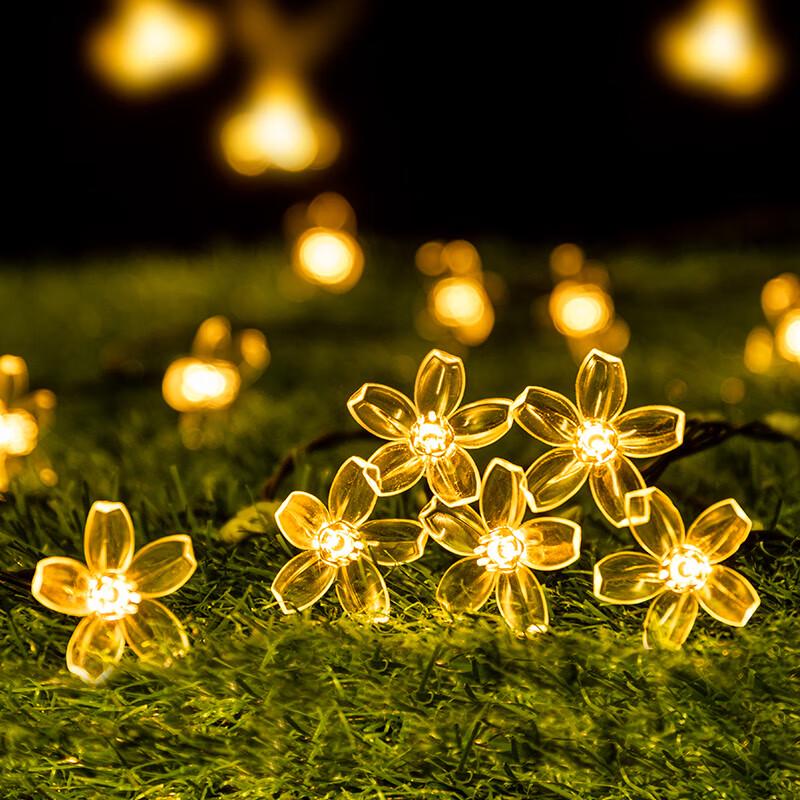 Shixun Outdoor Solar Cherry Blossom String Lights