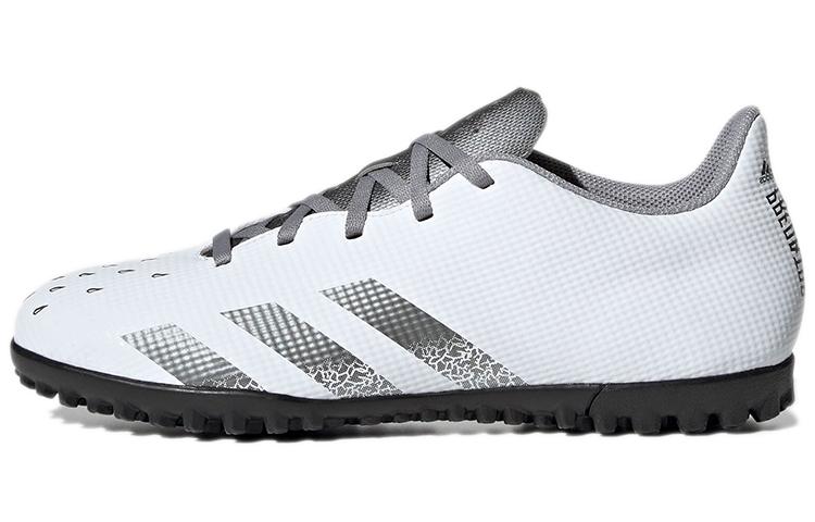 

Adidas Predator Freak.4 Turf Soccer Shoes Cloud White Iron Metallic Solar Red FY6339 40.5
