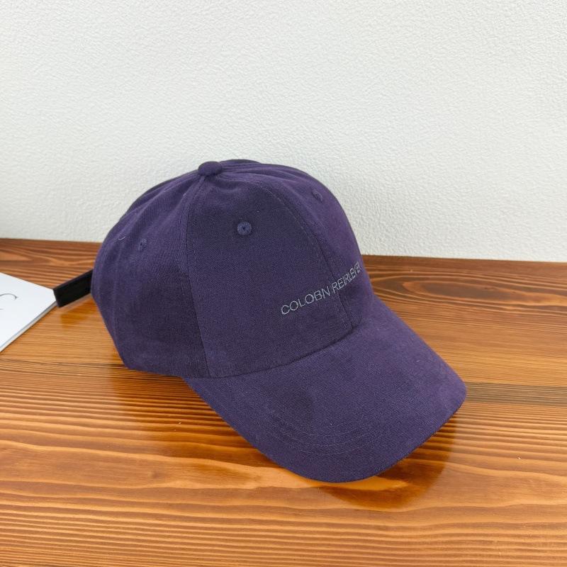 Nowa czapka baseballowa z miękkim topem i haftowanymi literami dla kobiet, podróżna, wszechstronna, dla par, taka sama czapka baseballowa dla mężczyzn